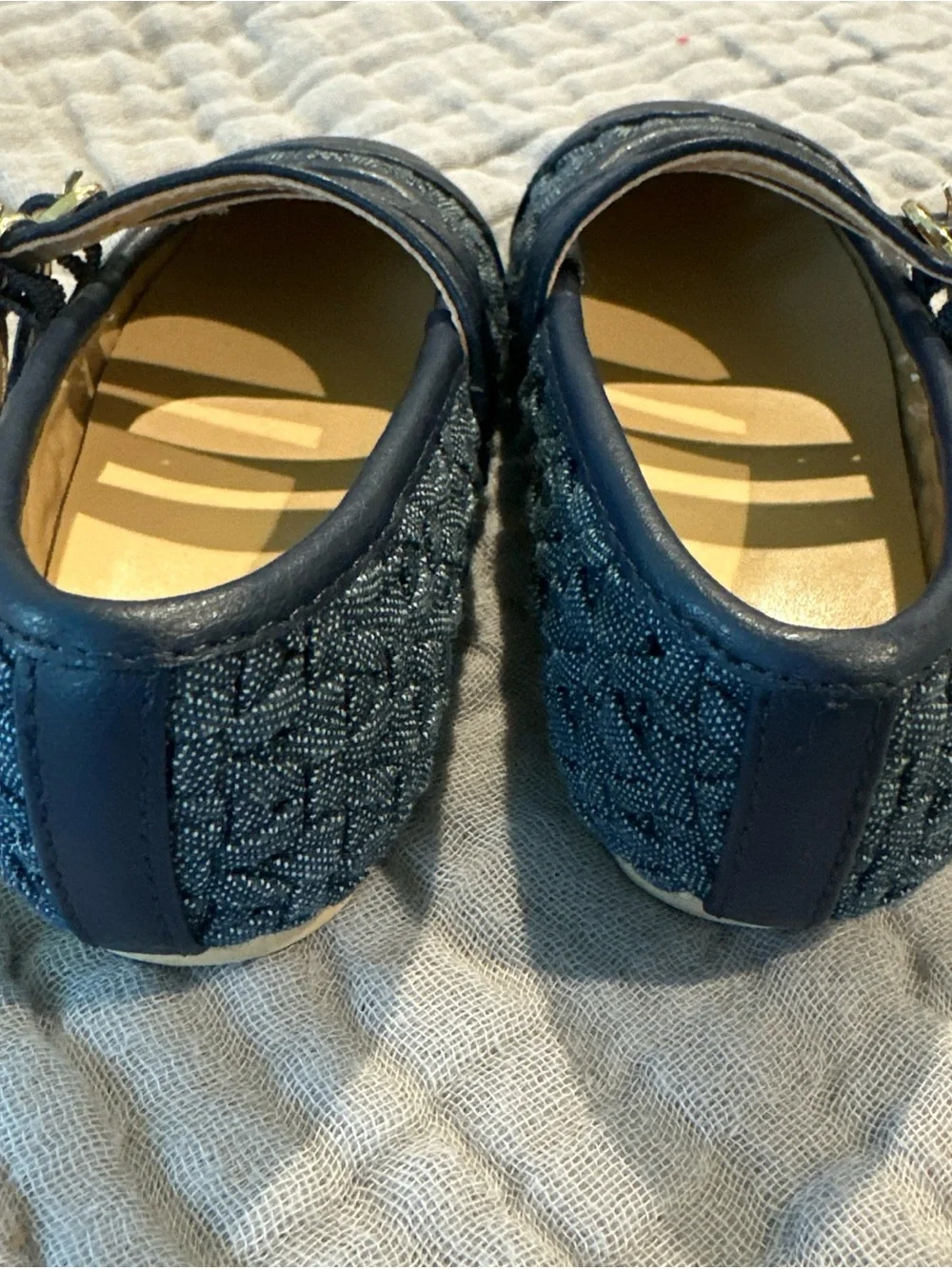 Janie and Jack Navy Blue Mary Jane Dress Shoes